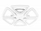 Потолочная светодиодная люстра Ambrella light Original FA4494 - фото №3