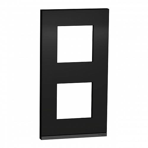 Рамка 2-постовая Schneider Electric Unica New NU6004V82