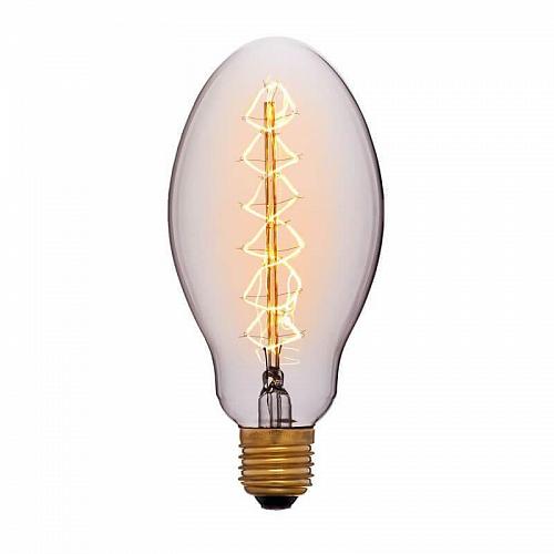 Лампа накаливания E27 60W прозрачная 053-433