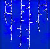 Уличная светодиодная гирлянда Uniel бахрома 230V синий ULD-B3010-200/TWK Blue IP67 UL-00002330