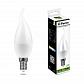 Лампа светодиодная Feron E14 7W 4000K Свеча на ветру Матовая LB-97 25761 - фото №1