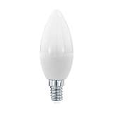 Лампа светодиодная Eglo E14 5,5W 3000K матовая 11643
