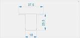 Заглушка Deko-Light End Cap P-ET-03-10 Set 2 pcs 978261