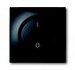 Лицевая панель ABB Impuls выключателя с ДУ I/O чёрный бархат 2CKA006020A1404 - фото №1