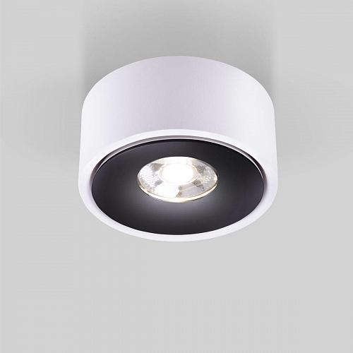 Накладной светодиодный светильник Elektrostandard Glide 25100/Led белый/черный a059332