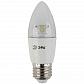 Лампа светодиодная ЭРА E27 7W 4000K прозрачная LED B35-7W-840-E27-Clear Б0019926 - фото №1