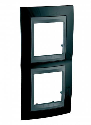 Рамка 2-постовая вертикальная Schneider Electric Unica Top MGU66.004V.293