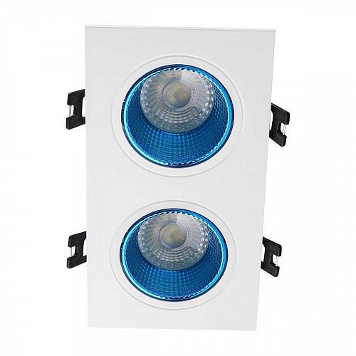 Встраиваемый светильник Denkirs DK3020WСY DK3072-WH+CY