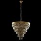 Подвесная люстра Crystal Lux Abigail SP-PL15 D620 GOLD/AMBER - фото №3