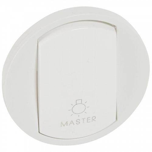 Клавиша Legrand Celiane Свет-Общее белая 068190