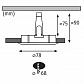 Встраиваемый светодиодный светильник Paulmann Nova 93653 - фото №2