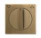 Лицевая панель ABB Dynasty выключателя жалюзи поворотного латунь античная 2CKA001710A4089 - фото №1