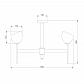Подвесная люстра Eurosvet Arrista 60130/6 хром Smart - фото №2