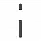 Подвесной светильник Zumaline Tuba hl 1 black 20023-BK - фото №1