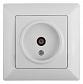 Розетка TV ЭРА Intro Solo белый 4-301-01 Б0043368 - фото №1
