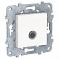 Розетка TV проходная Schneider Electric Unica New NU546318 - фото №1