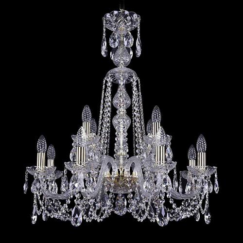 Подвесная люстра Bohemia Ivele 1402/8+4/240/XL-77 G
