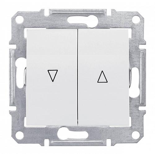 Выключатель для жалюзи злектрическая блокировка Schneider Electric Sedna SDN1300121