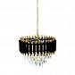 Подвесная люстра Lumina Deco Funneli LDP 6003-400 BK+F.GD - фото №3