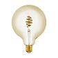 Лампа светодиодная филаментная диммируемая Eglo E27 5,5W 2200-6500K золотистая 12582 - фото №1
