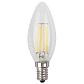 Лампа светодиодная филаментная ЭРА E14 7W 4000K прозрачная F-LED B35-7W-840-E14 Б0027943 - фото №1