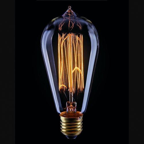 Лампа накаливания Voltega E27 40W 2200К прозрачная VG6-ST58A1-40W 5916