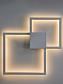 Настенный светодиодный светильник Elvan GW-46220/2SQ-20W-WW-Wh - фото №7