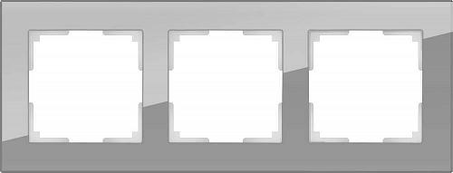 Рамка Werkel Favorit на 3 поста серый WL01-Frame-03 4690389061271