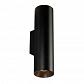 Настенный светильник Italline Danny W2 black - фото №1