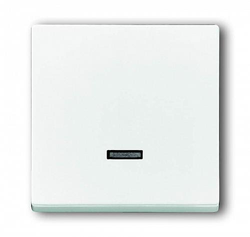 Лицевая панель ABB Basic55 диммера с подсветкой альпийский белый 2CKA006599A2997