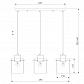 Подвесной светильник Eurosvet Trim 50227/3 дымчатый - фото №2