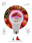 Лампа светодиодная для растений ЭРА E27 10W 1310K прозрачная Fito-10W-RB-E27 Б0050600 - фото №3