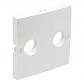 Лицевая панель Efapel Logus 90 розетки R-TV белый 90776 TBR - фото №1