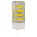 Лампа светодиодная ЭРА G4 5W 4000K прозрачная LED JC-5W-220V-CER-840-G4 Б0027858