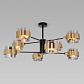 Потолочная люстра Eurosvet Arcada 70127/8 черный/дымчатый - фото №4