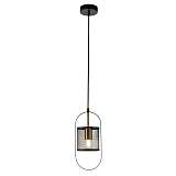 Подвесной светильник Indigo Via 10009/1P Black V000182