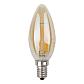 Лампа светодиодная ЭРА E14 9W 2700K золотая F-LED B35-9W-827-E14 gold Б0047034 - фото №1