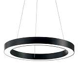 Подвесной светодиодный светильник Ideal Lux Oracle D60 Round Nero 222103