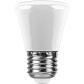 Лампа светодиодная Feron E27 1W 6400K матовая LB-372 25910 - фото №1