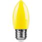 Лампа светодиодная Feron E27 1W желтая LB-376 25927 - фото №1