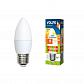Лампа светодиодная E27 6W 3000K матовая LED-C37-6W/WW/E27/FR/O UL-00001066 - фото №2