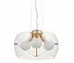 Подвесная люстра Lumina Deco Globo LDP 6018-400 PR+F.GD - фото №5