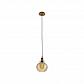 Подвесной светильник Crystal Lux Olla SP1 Amber - фото №1