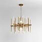 Подвесная люстра Bogates Allure 356/6 латунь - фото №1