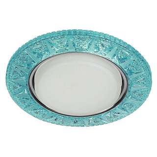 Встраиваемые светильники голубого цвета