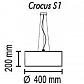 Подвесной светильник TopDecor Crocus Glade S1 01 329g - фото №2