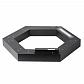 Подвесной светодиодный cветильник Geometria ЭРА Hexagon SPO-124-B-40K-051 51Вт 4000К черный Б0050557 - фото №4