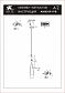 Подвесной светильник Arte Lamp Aries A8983SP-1PB - фото №2