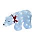 Фигурка светодиодная «Белый медведь» 23x36,5см Uniel ULD-M3423-040/STA 07954 - фото №1