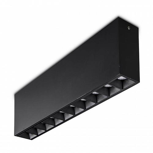 Потолочный светодиодный светильник Ideal Lux Lika 20W Surface BK